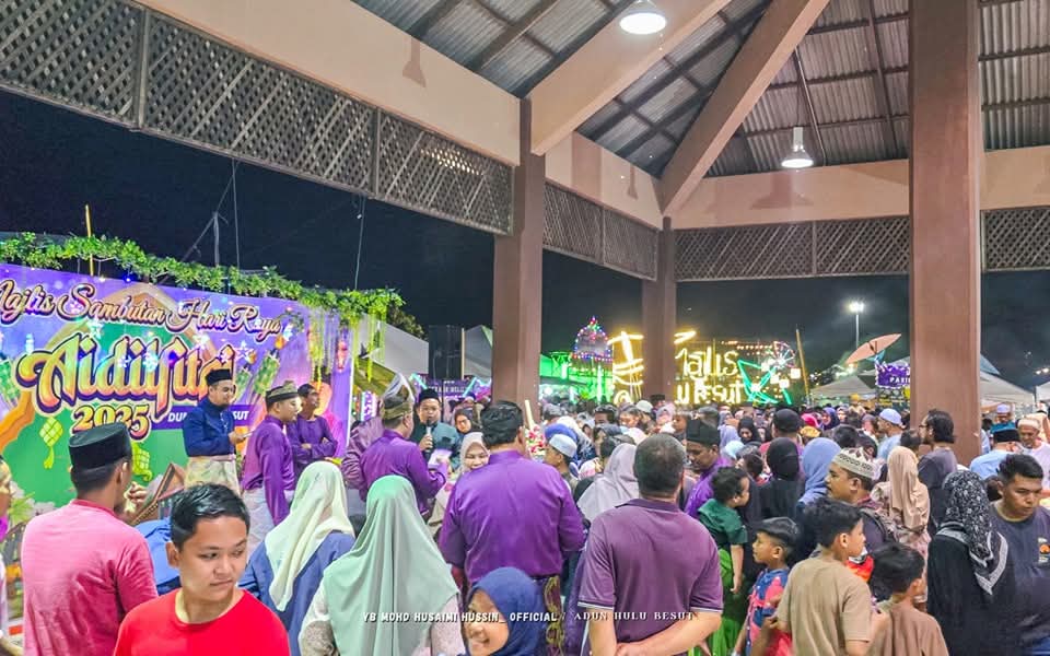 10,000 Hadir Memeriahkan Majlis Raya Hulu Besut
