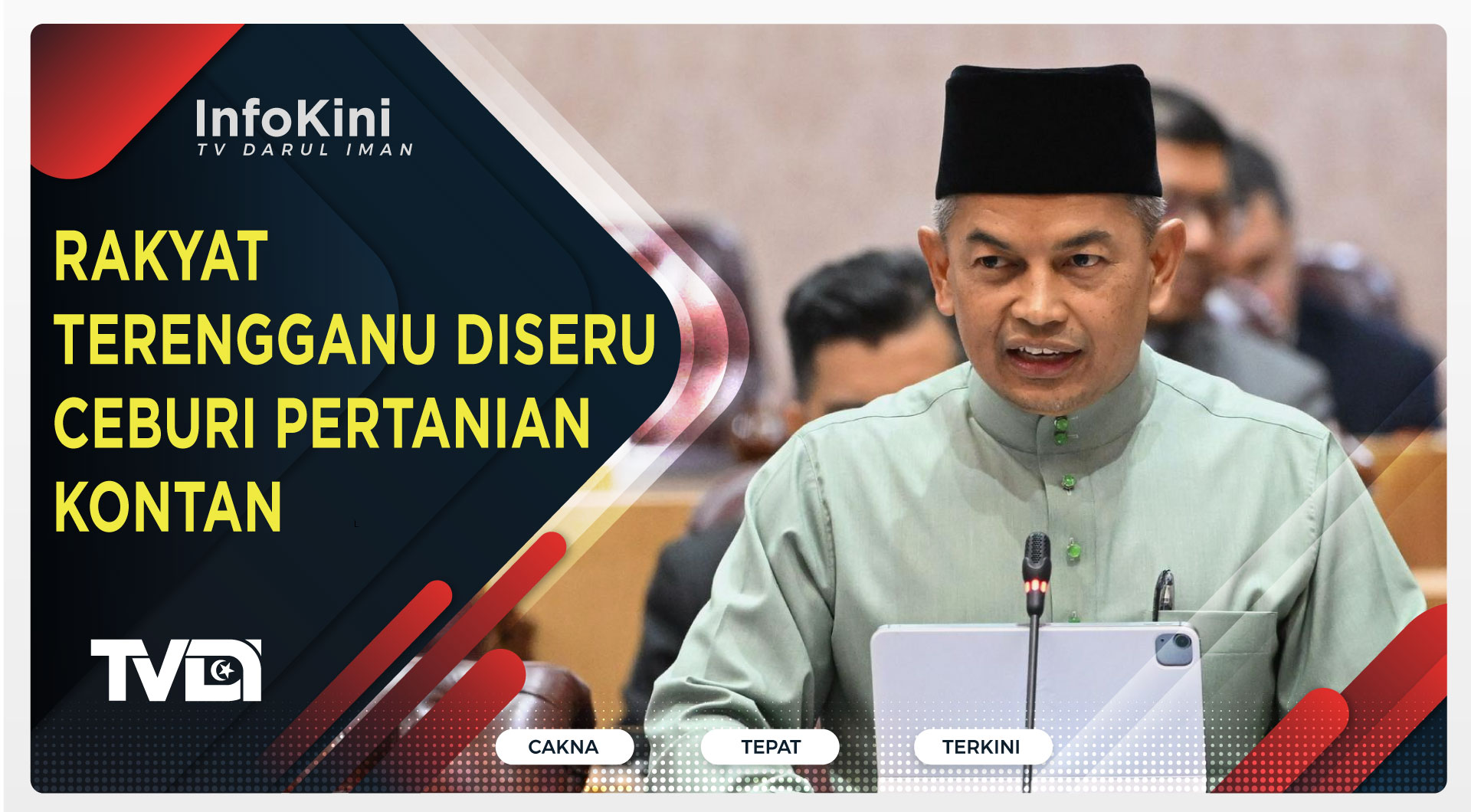 Rakyat Terengganu Diseru Ceburi Pertanian Kontan