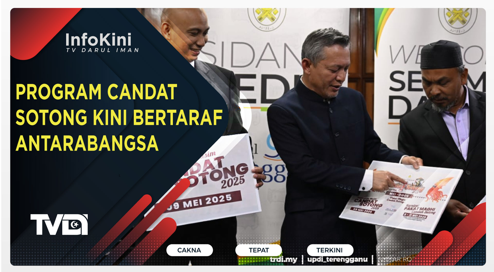 Program Candat Sotong Kini Bertaraf Antarabangsa