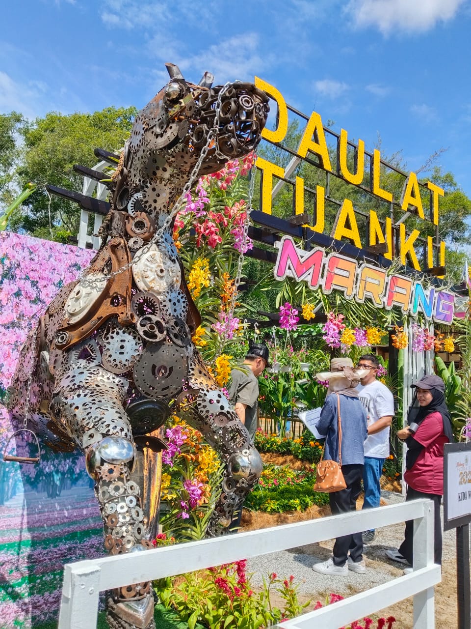 Marang Bawa Kuda Besi 'Berlumba' di TIEP