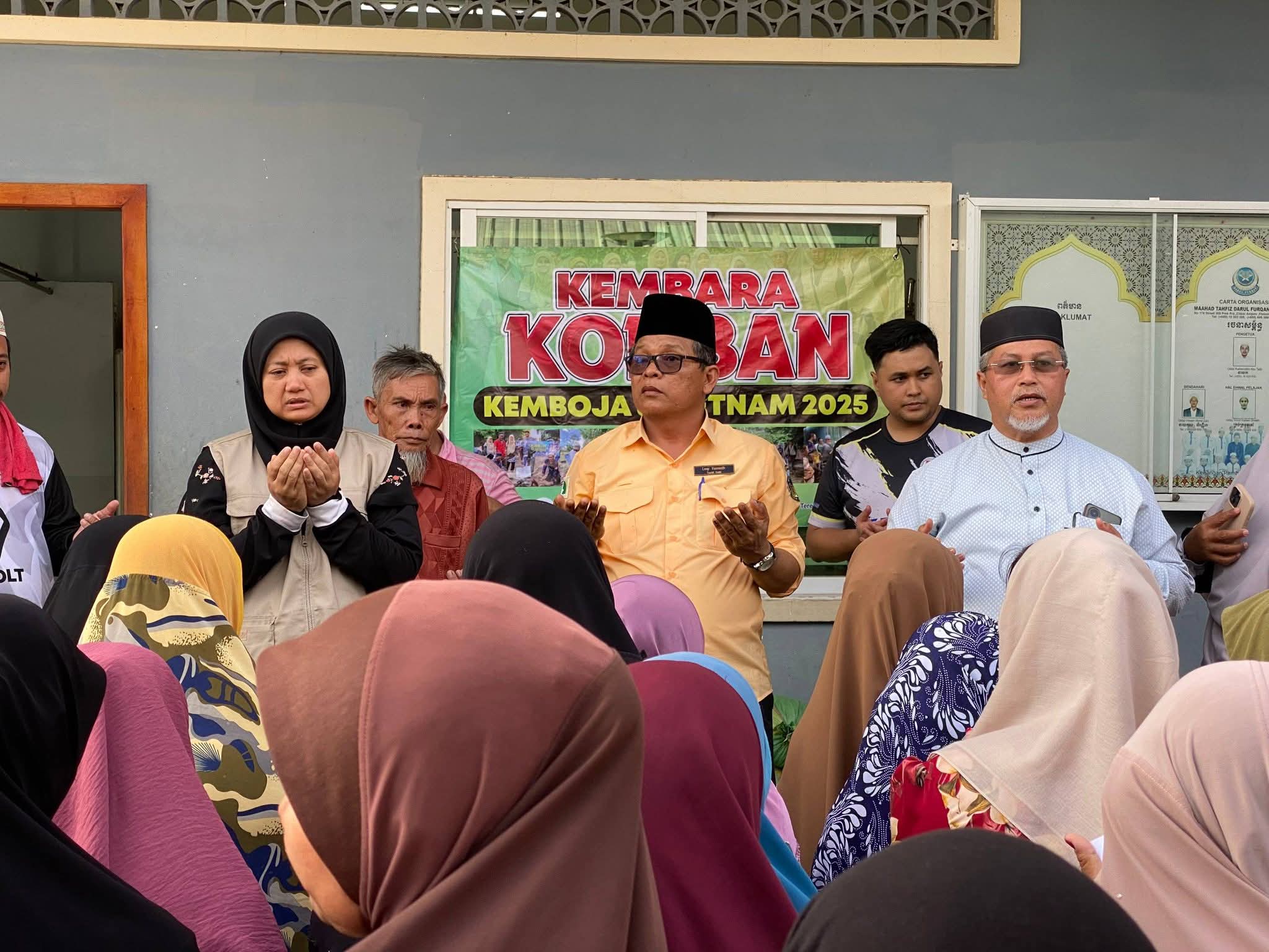 Zuraida Bawa Amanah 472 Peserta, Jayakan Misi Korban di Kemboja