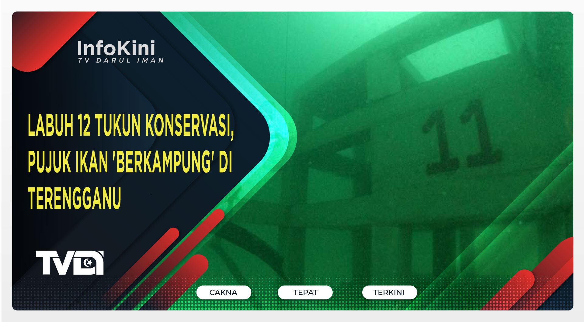 Labuh 12 Tukun Konservasi, Pujuk Ikan 'Berkampung' Di Terengganu