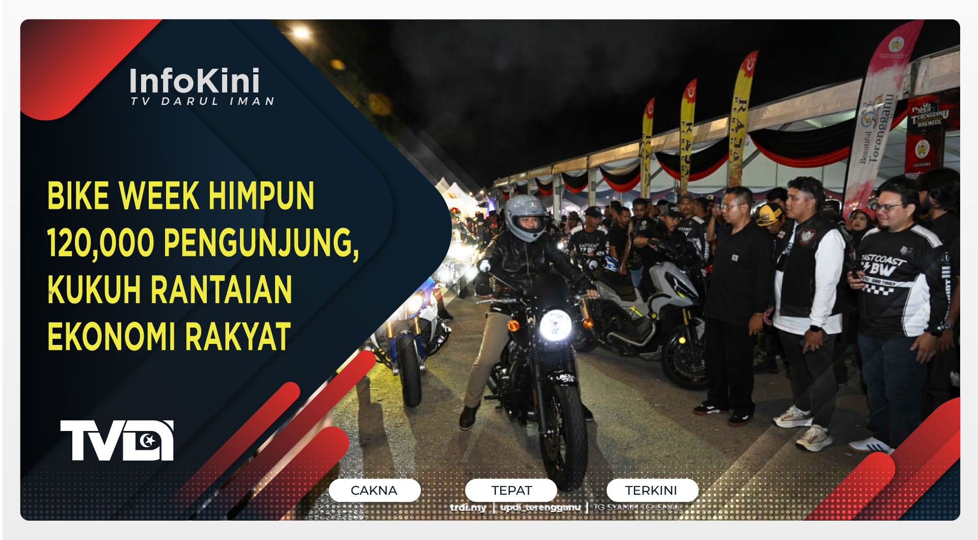 Bike Week Himpun 120,000 Pengunjung, Kukuh Rantaian Ekonomi Rakyat