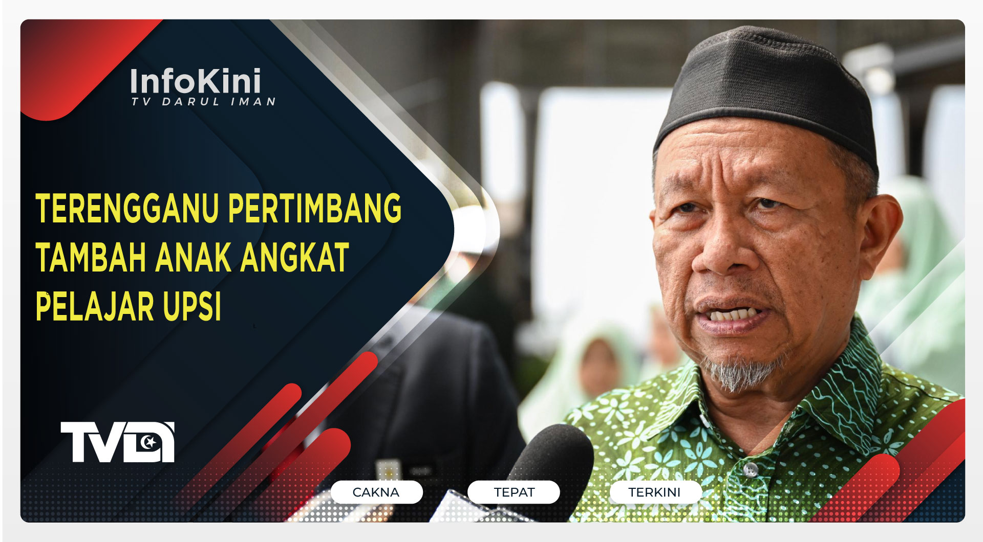 Terengganu Pertimbang Tambah Anak Angkat Pelajar UPSI