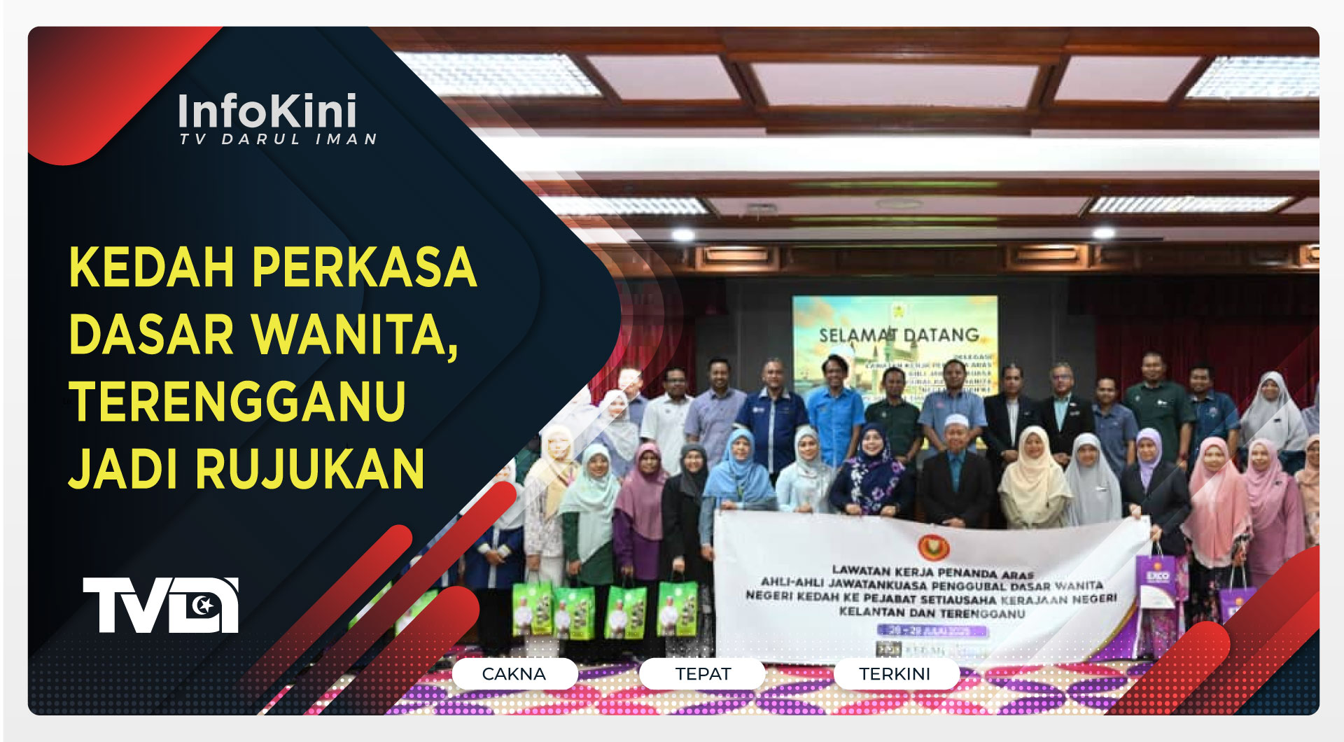 Kedah Perkasa Dasar Wanita, Terengganu Jadi Rujukan