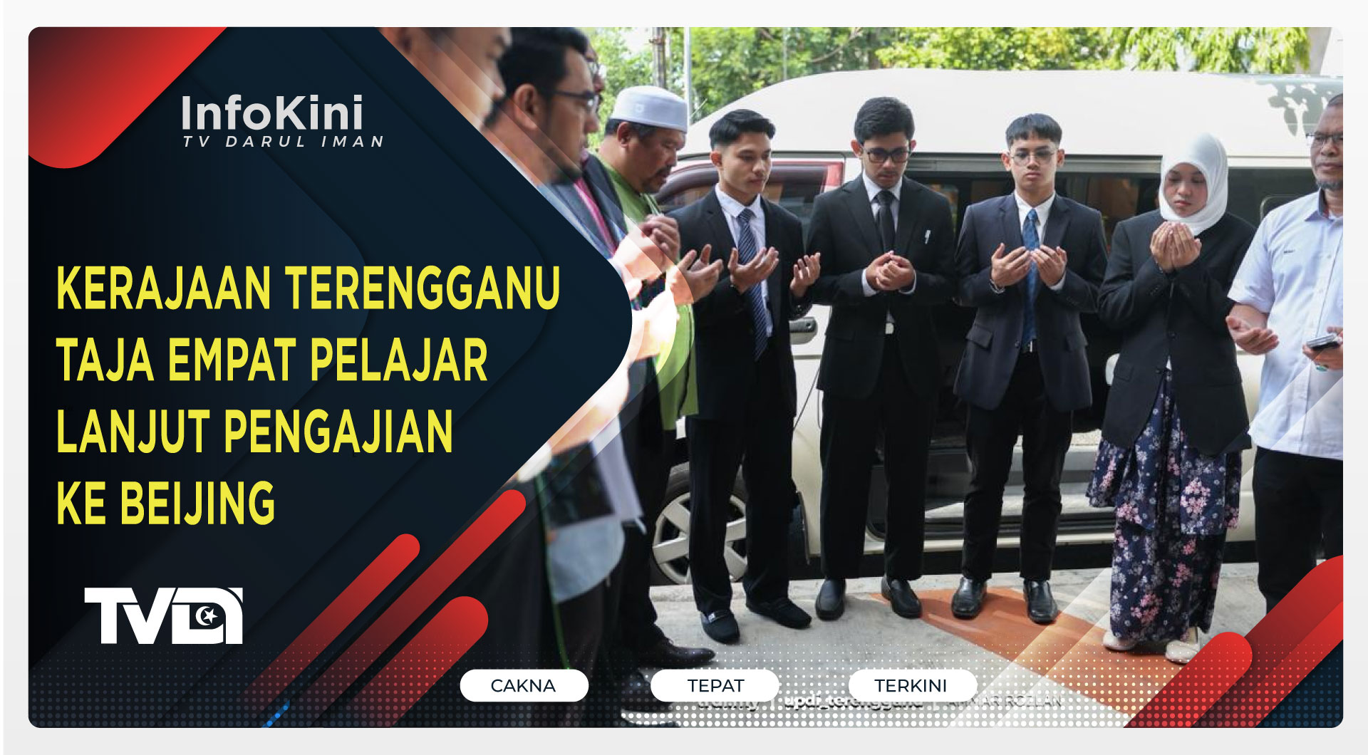 Kerajaan Terengganu Taja Empat Pelajar Lanjut Pengajian ke Beijing