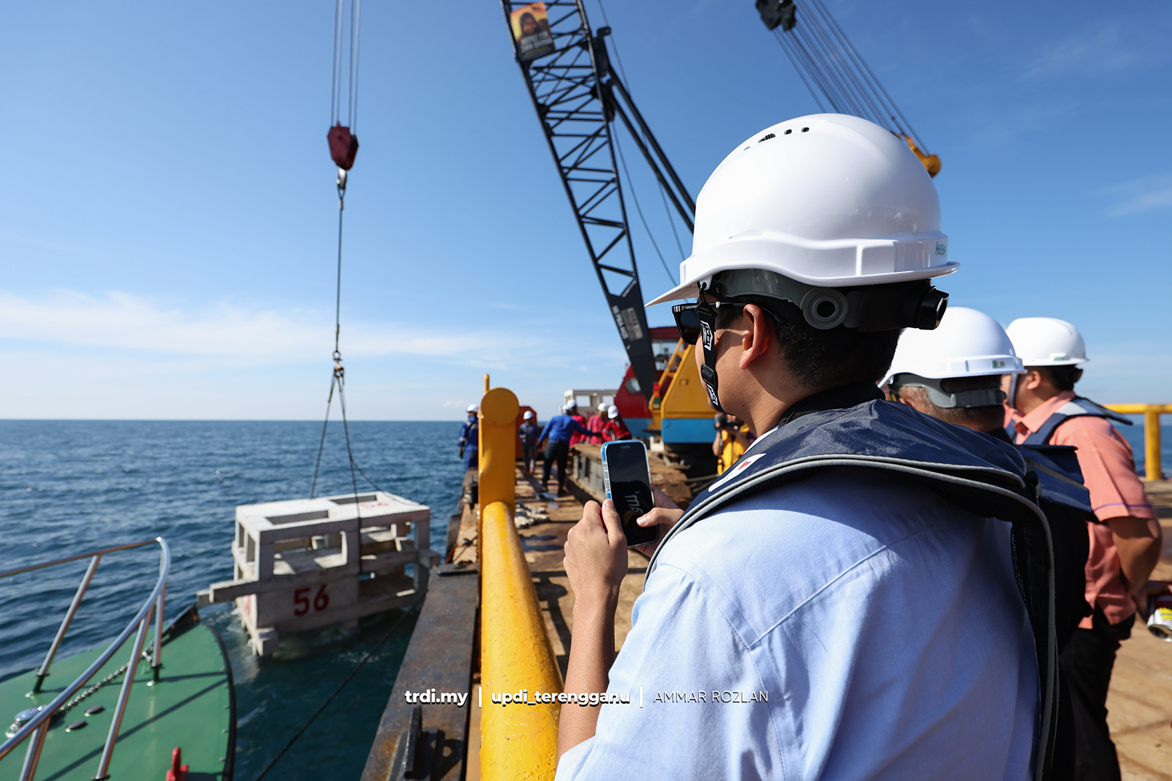 Raja Muda Terengganu Cemar Duli Labuh Tukun Tiruan