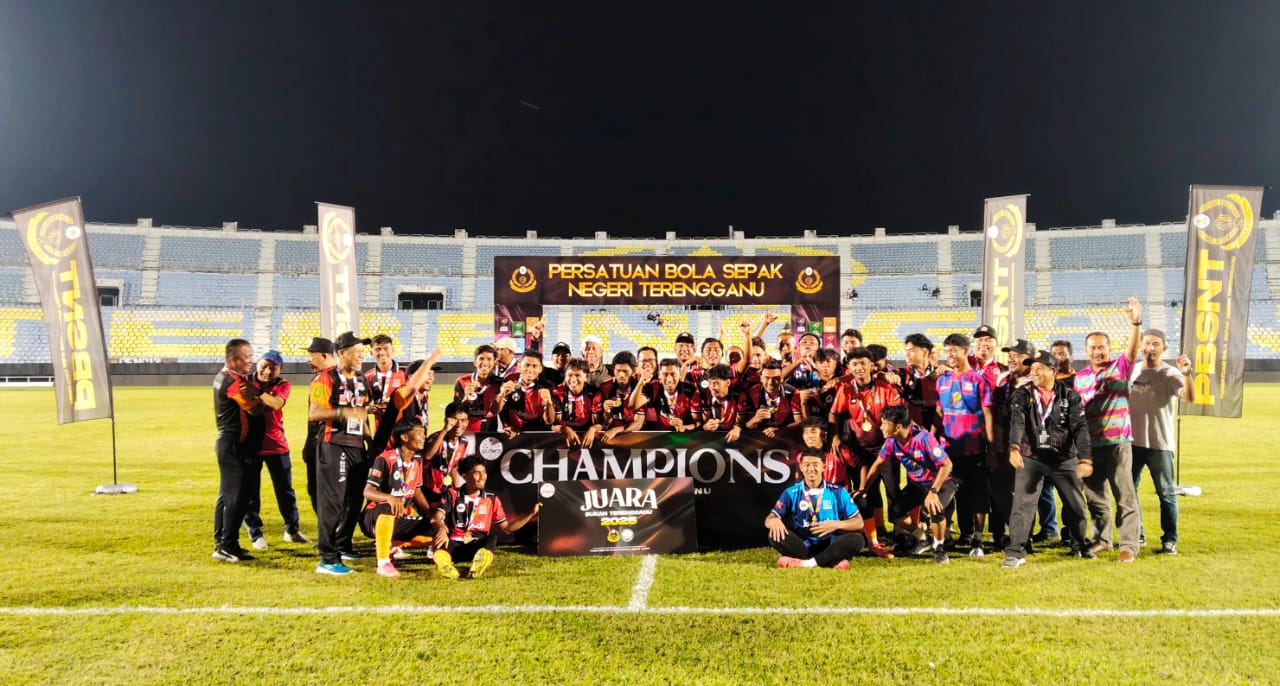 Hulu Terengganu Juara Baharu Bola Sepak SUTERA 2025