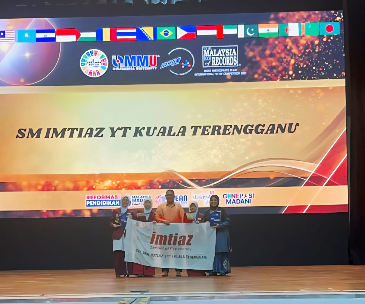 Dari Sekolah ke Dunia: I-DEWS Bukti Inovasi Pelajar Imtiaz Berimpak Global