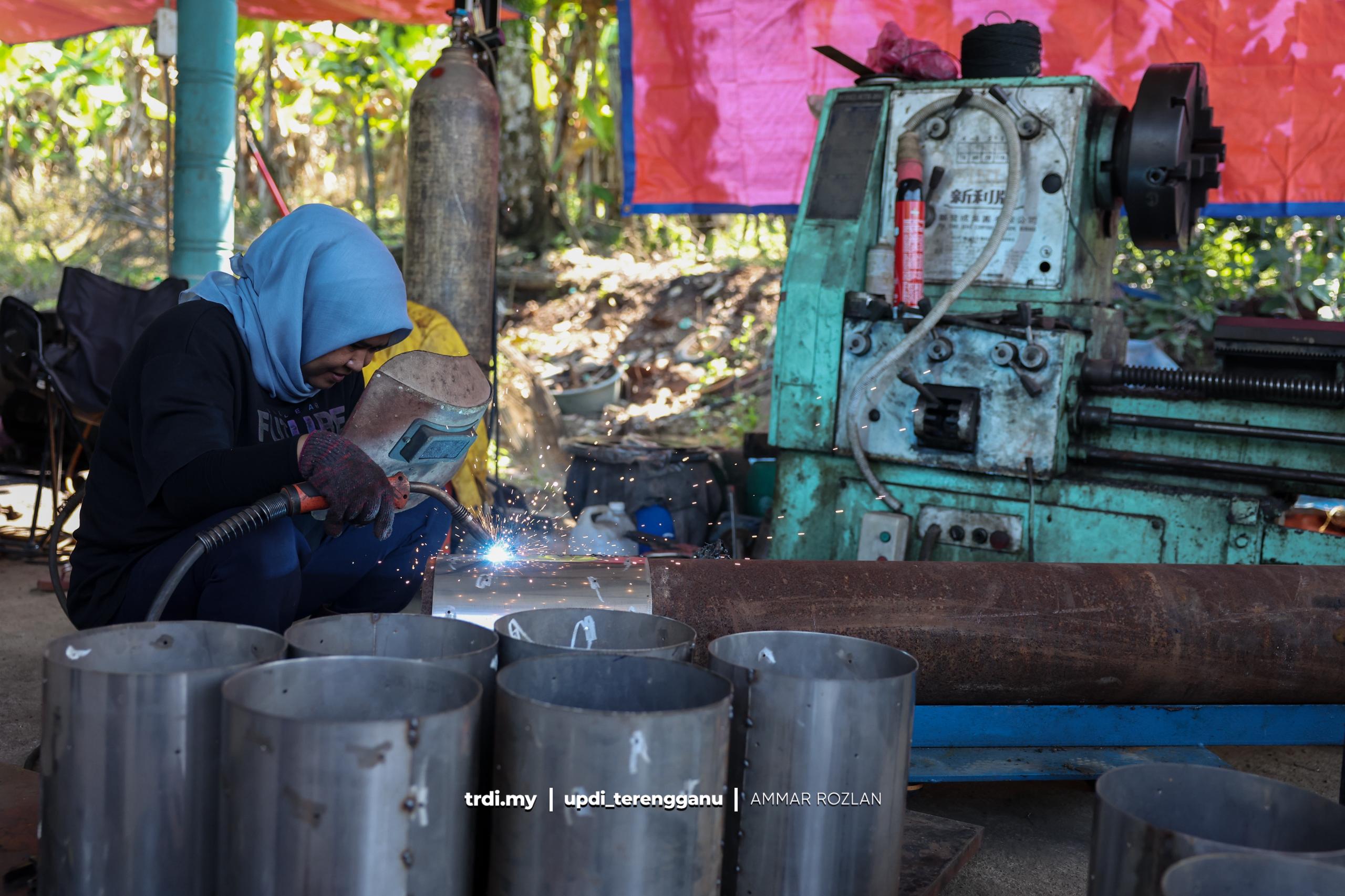 ‘Wanita Besi’ Marang Buktikan Kemampuan
