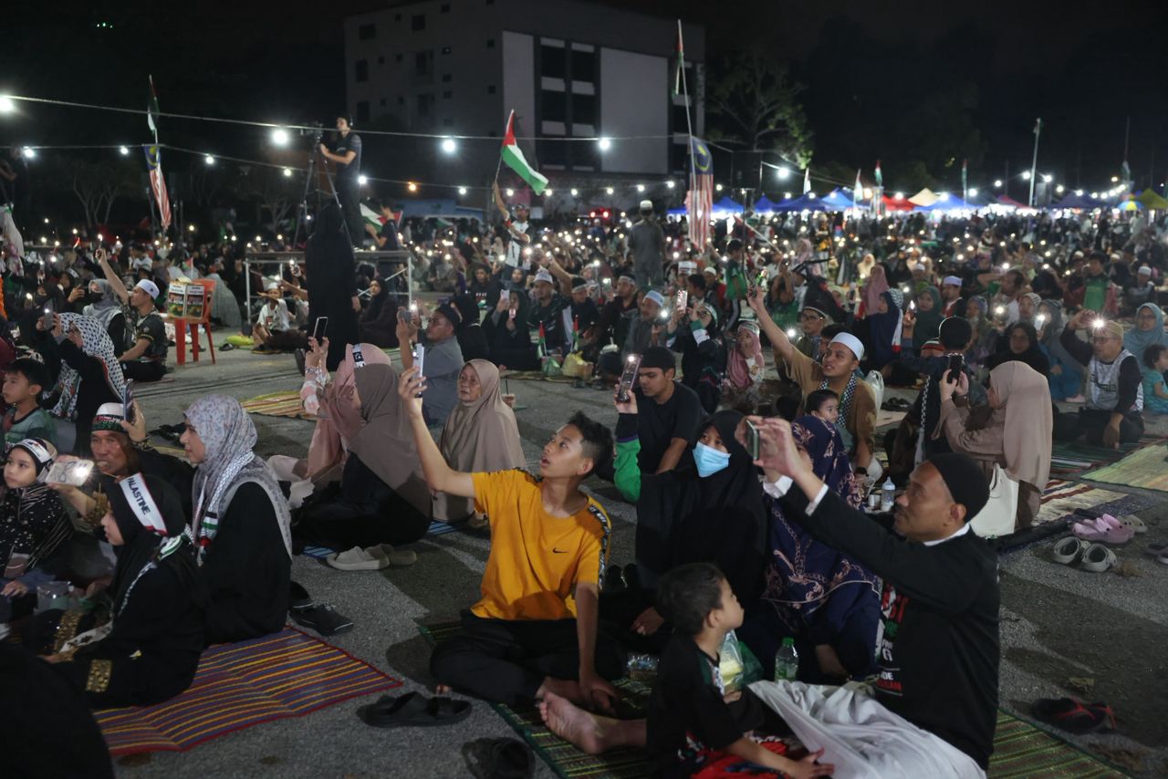 Ribuan Rakyat Terengganu Terus Bersolidariti, Hadir Himpunan Taufan Al-Aqsa