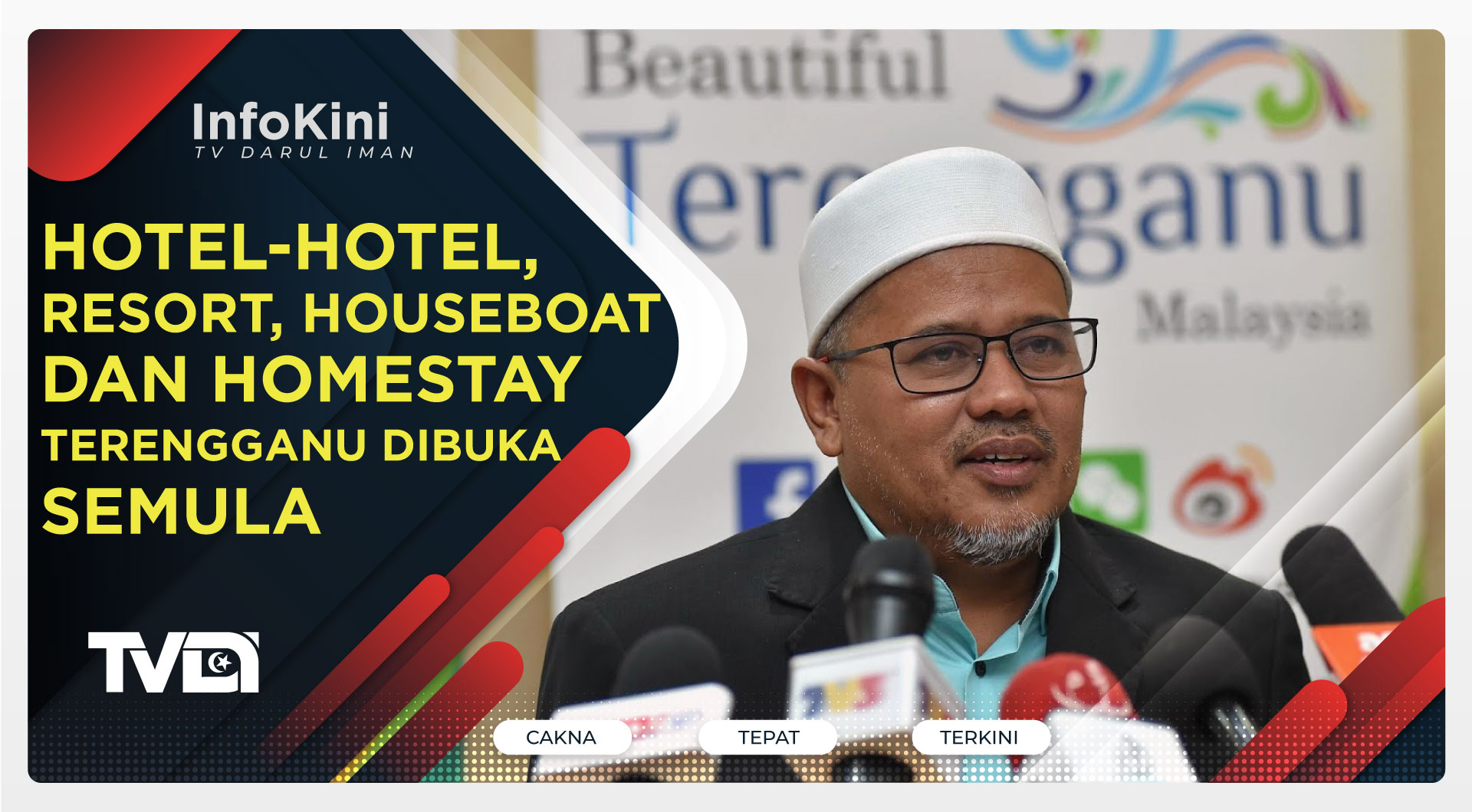 Hotel-Hotel, Resort, Houseboat Dan Homestay Terengganu Dibuka Semula