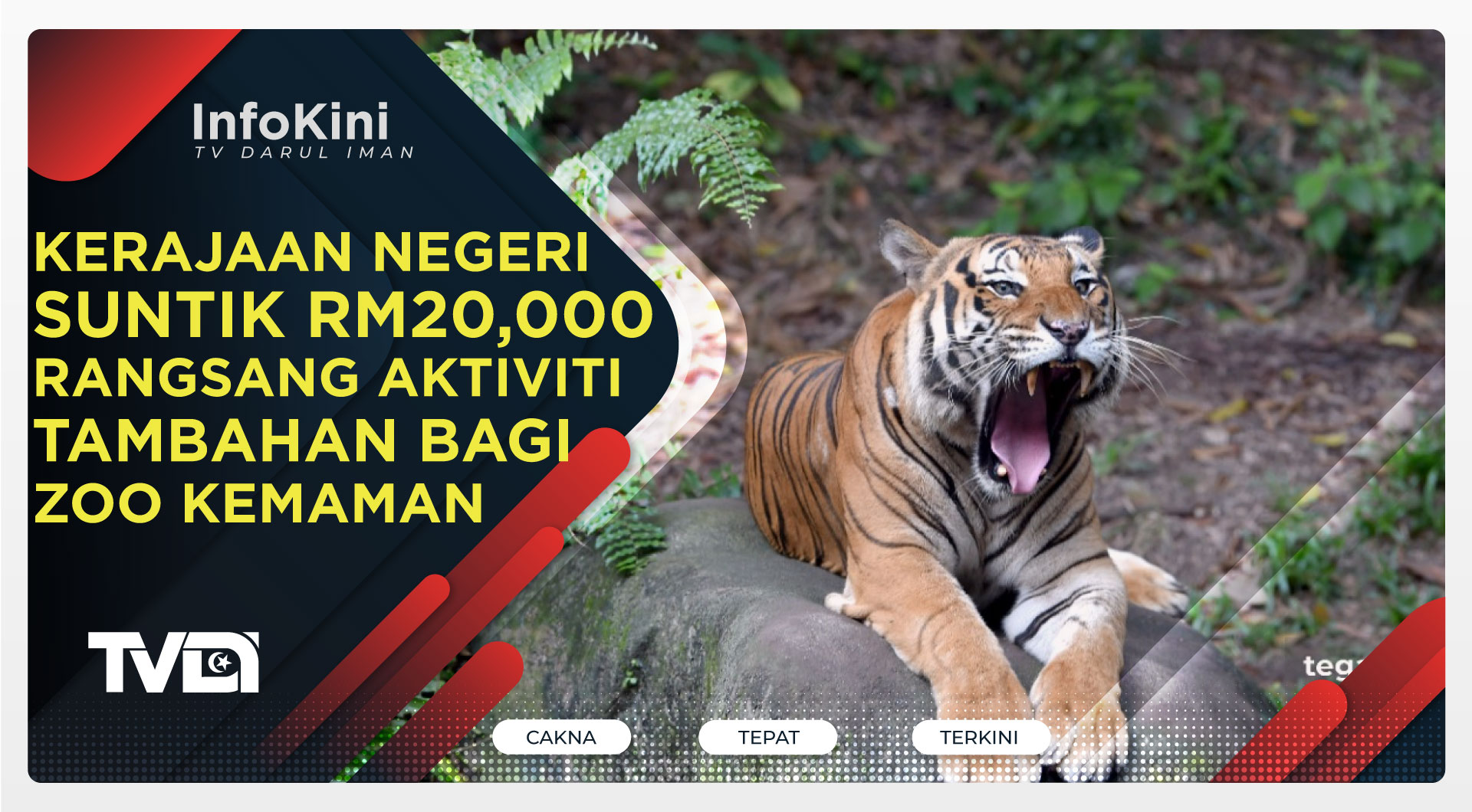 Kerajaan Negeri Suntik RM20,000 Rangsang Aktiviti Tambahan Bagi Zoo Kemaman