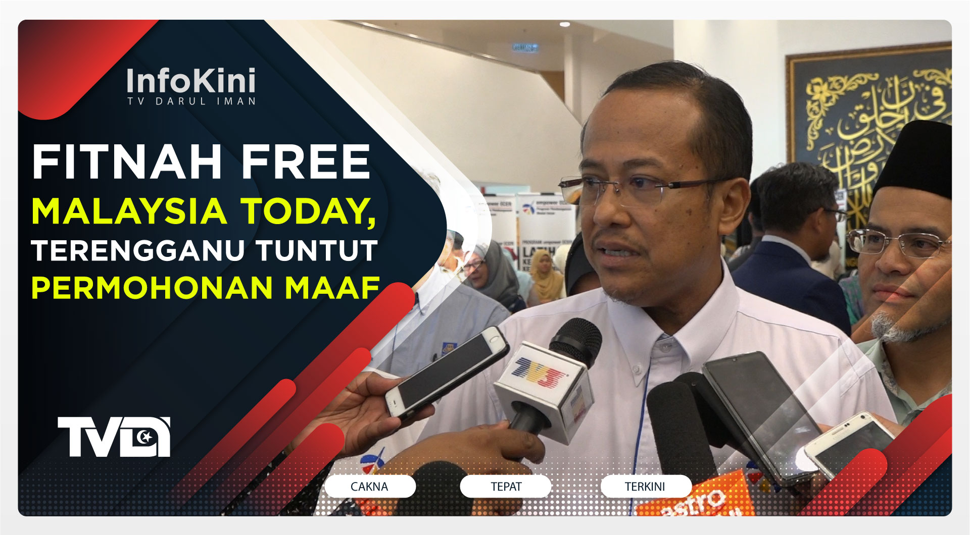 Fitnah Free Malaysia Today, Terengganu Tuntut Permohonan Maaf