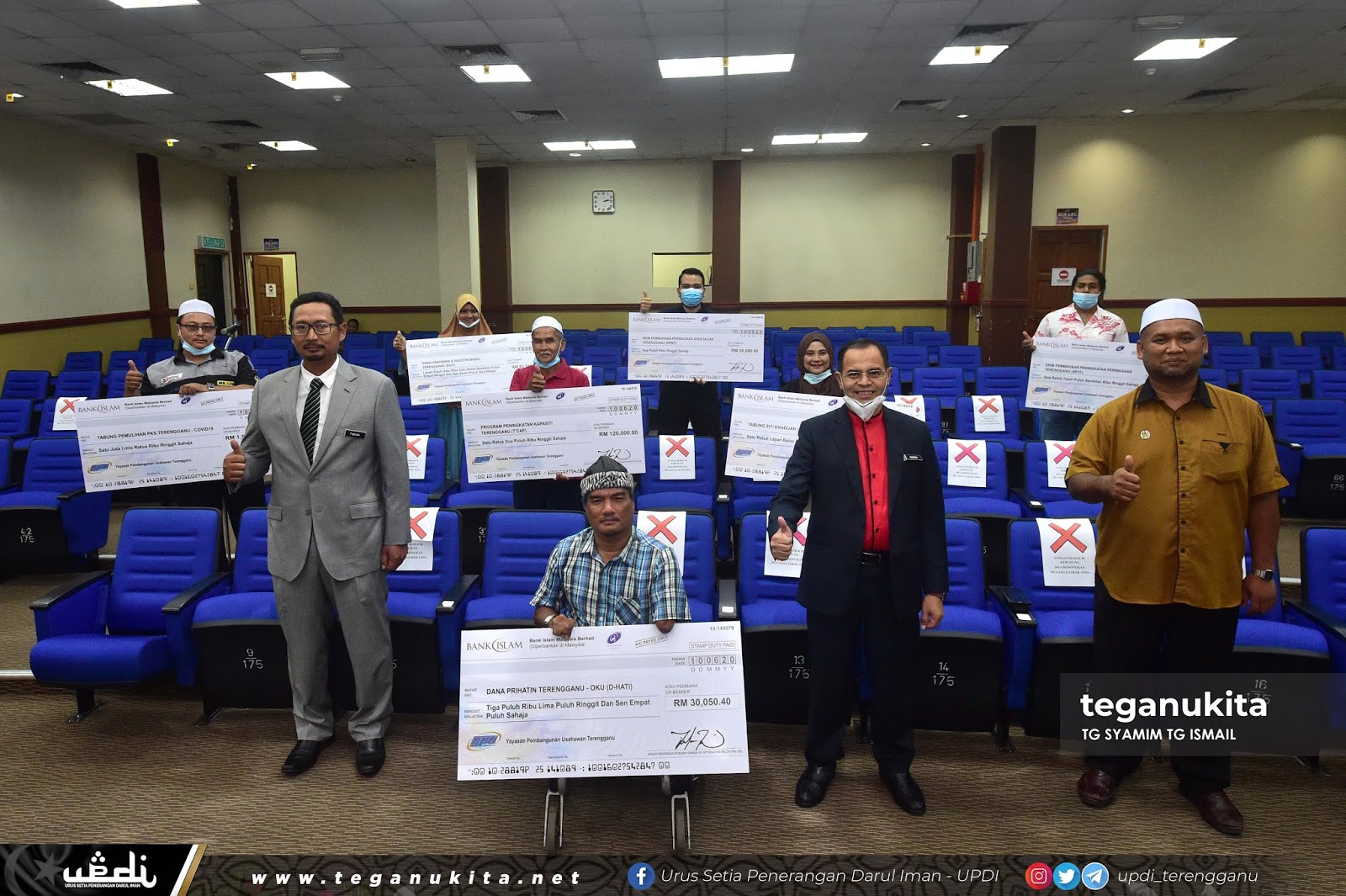 144 Usahawan Terengganu Terima Dana Tabung Pemulihan COVID-19