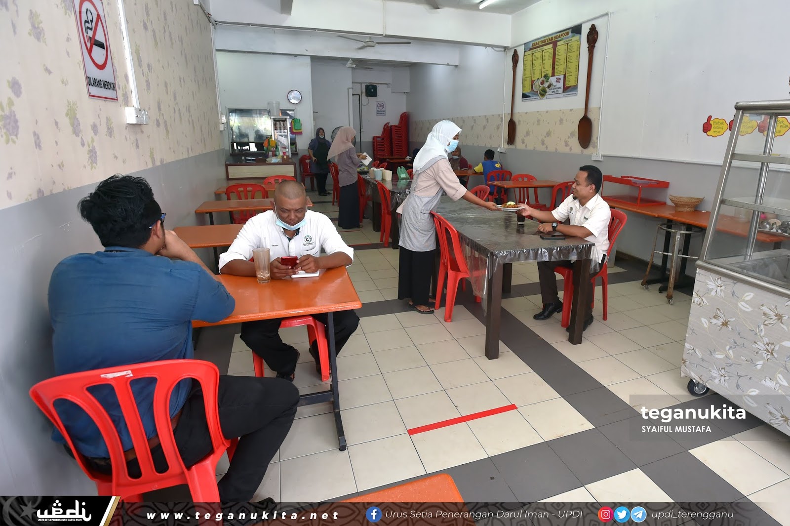 Terengganu Benarkan Makan Dalam Kedai Mulai Hari Ini