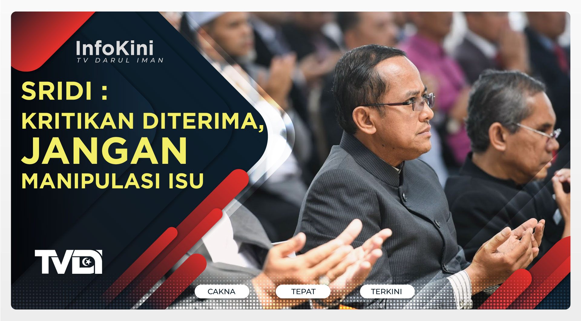 SRIDI : Kritikan Diterima, Jangan Manipulasi Isu