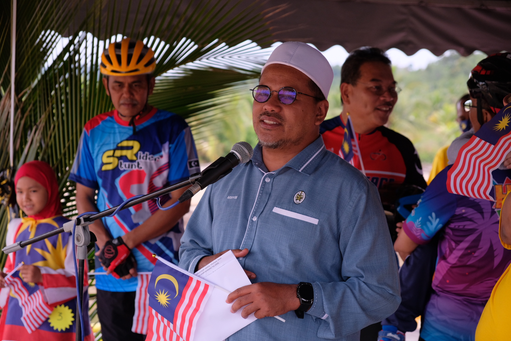 Kayuhan Merdeka Terokai Marang Semarakkan Semangat Patriotisme