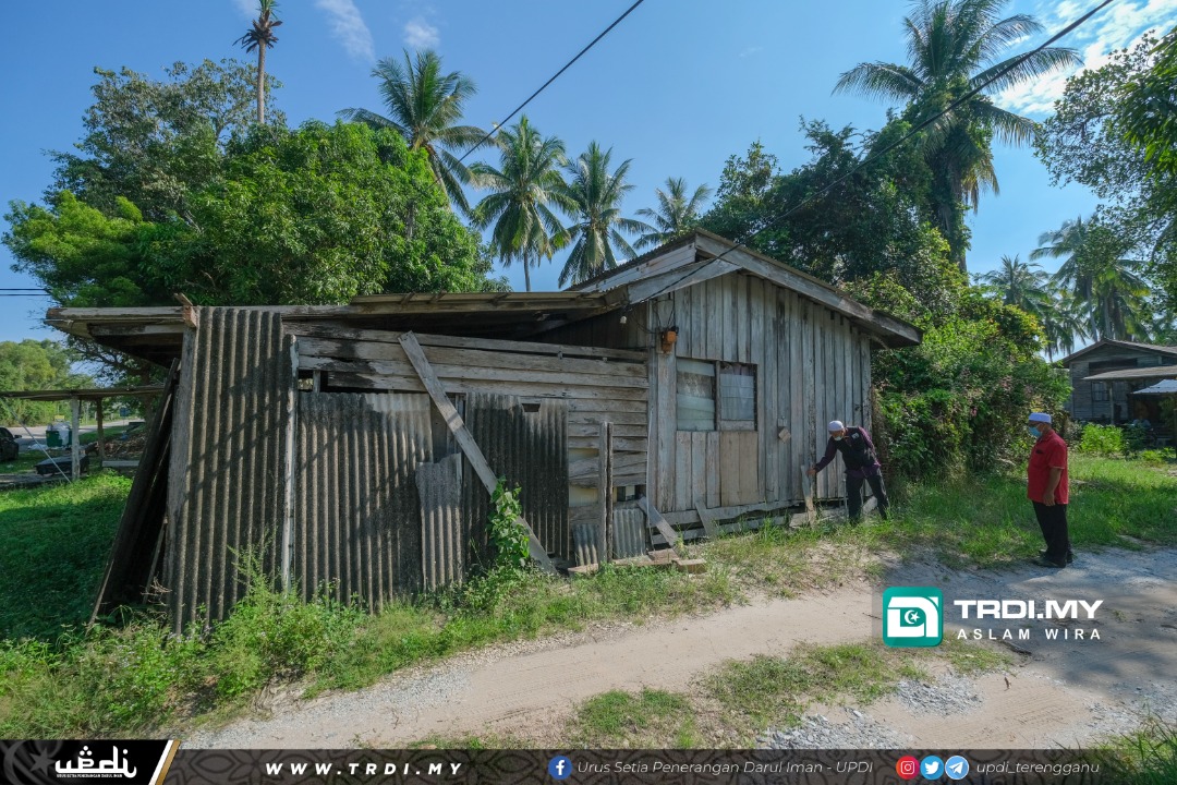 Lima Beranak Huni Rumah Usang Dapat Kediaman Baharu