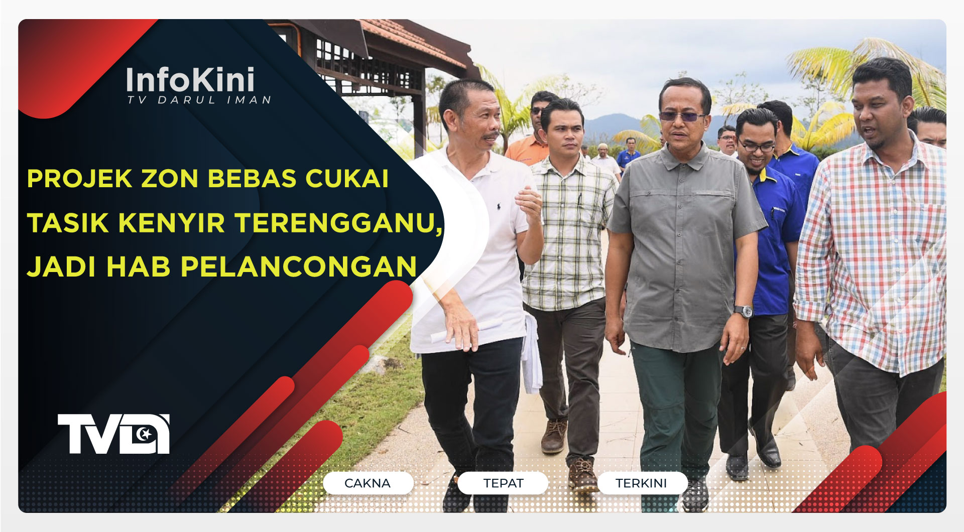 Projek Zon Bebas Cukai Tasik Kenyir Terengganu, Jadi Hab Pelancongan