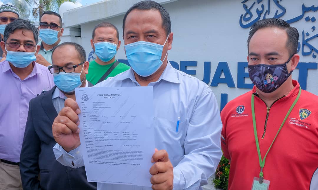 Fitnah Rasuah : ADUN Kemasik Buat Laporan Polis