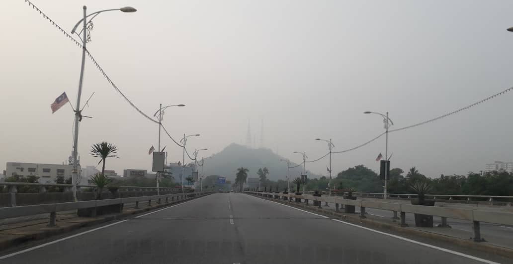 Bukit Besar Terengganu Diselubungi Jerebu