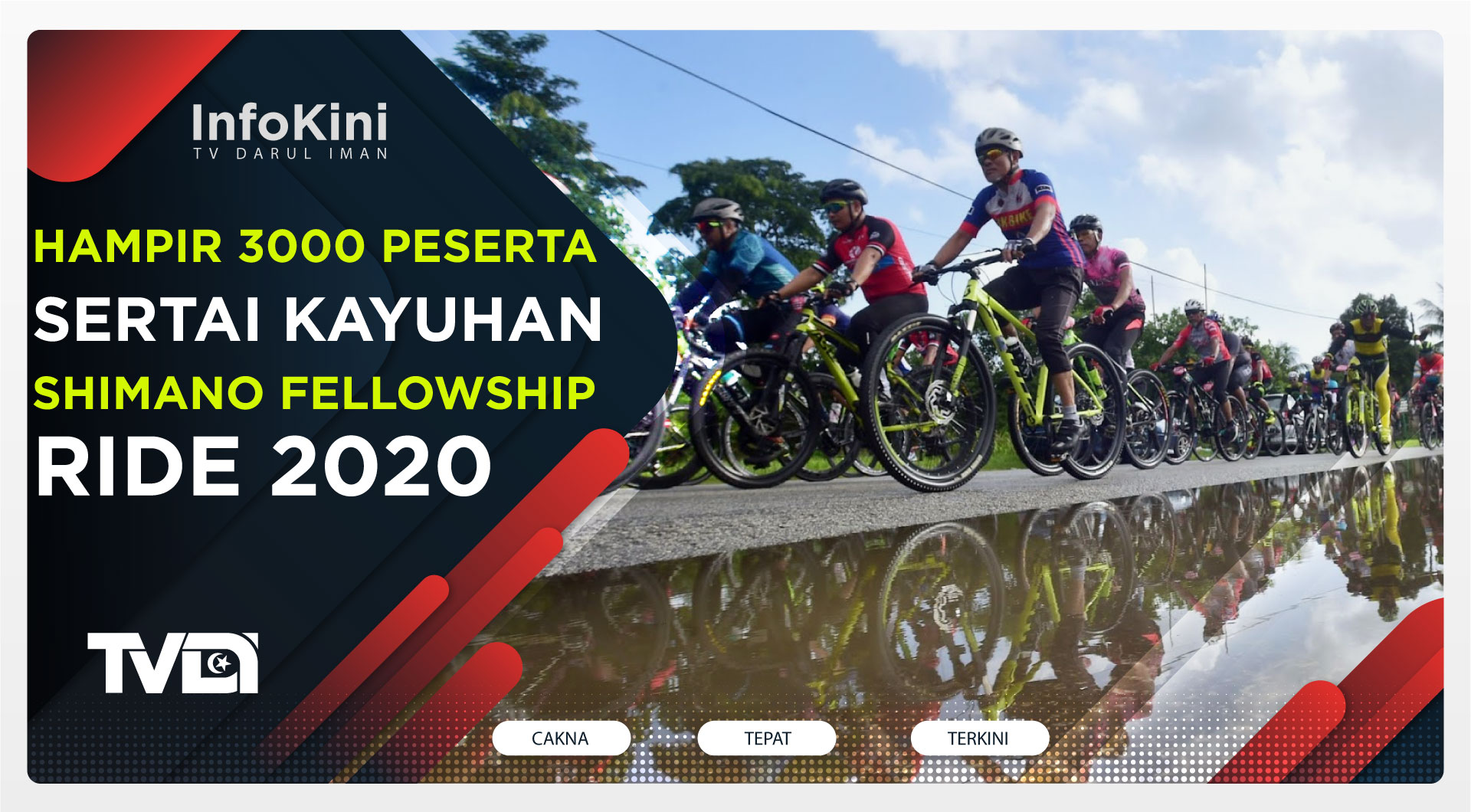Hampir 3000 Peserta Sertai Kayuhan Shimano Fellowship Ride 2020
