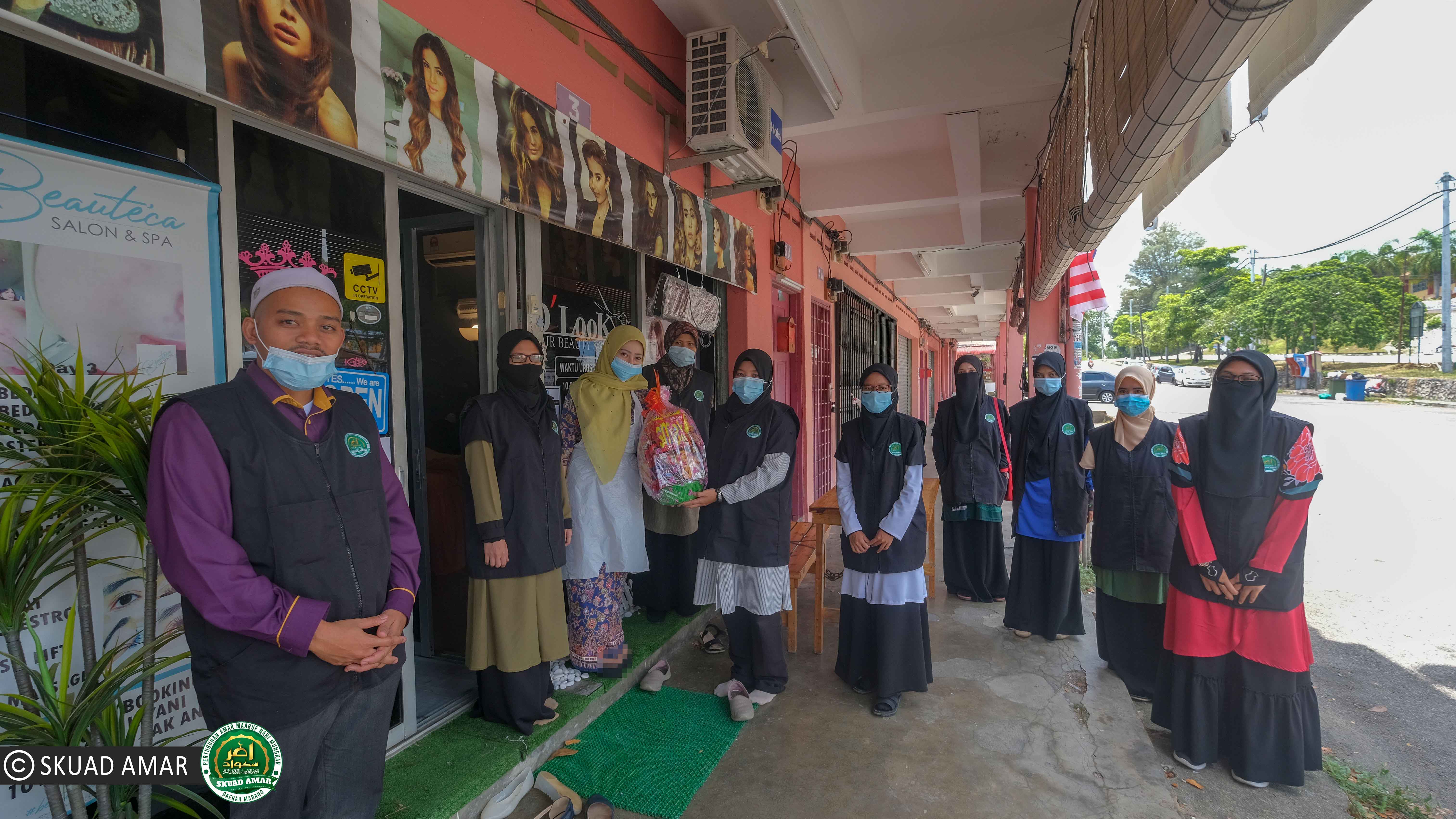 Skuad Amar Didik Pemilik Salun Kecantikan Jaga Aurat