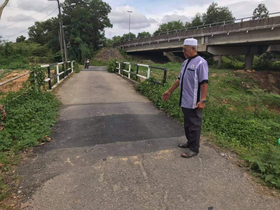 Jambatan Runtuh Siap Dibina Baru