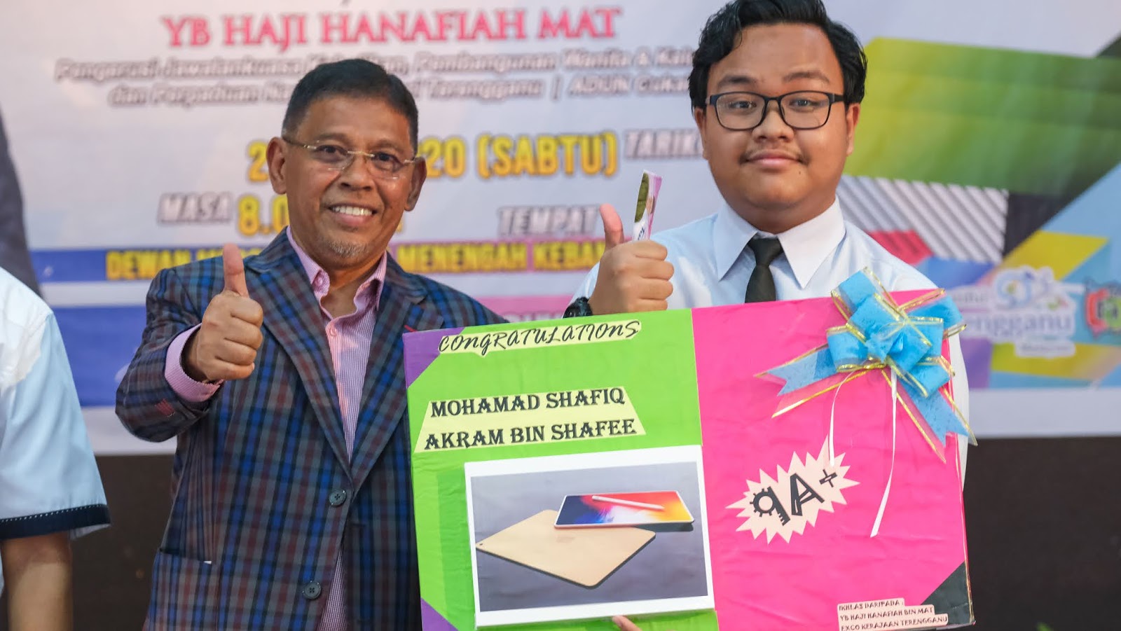 Shafiq Pelajar Paling Cemerlang SPM 2019 Diraikan