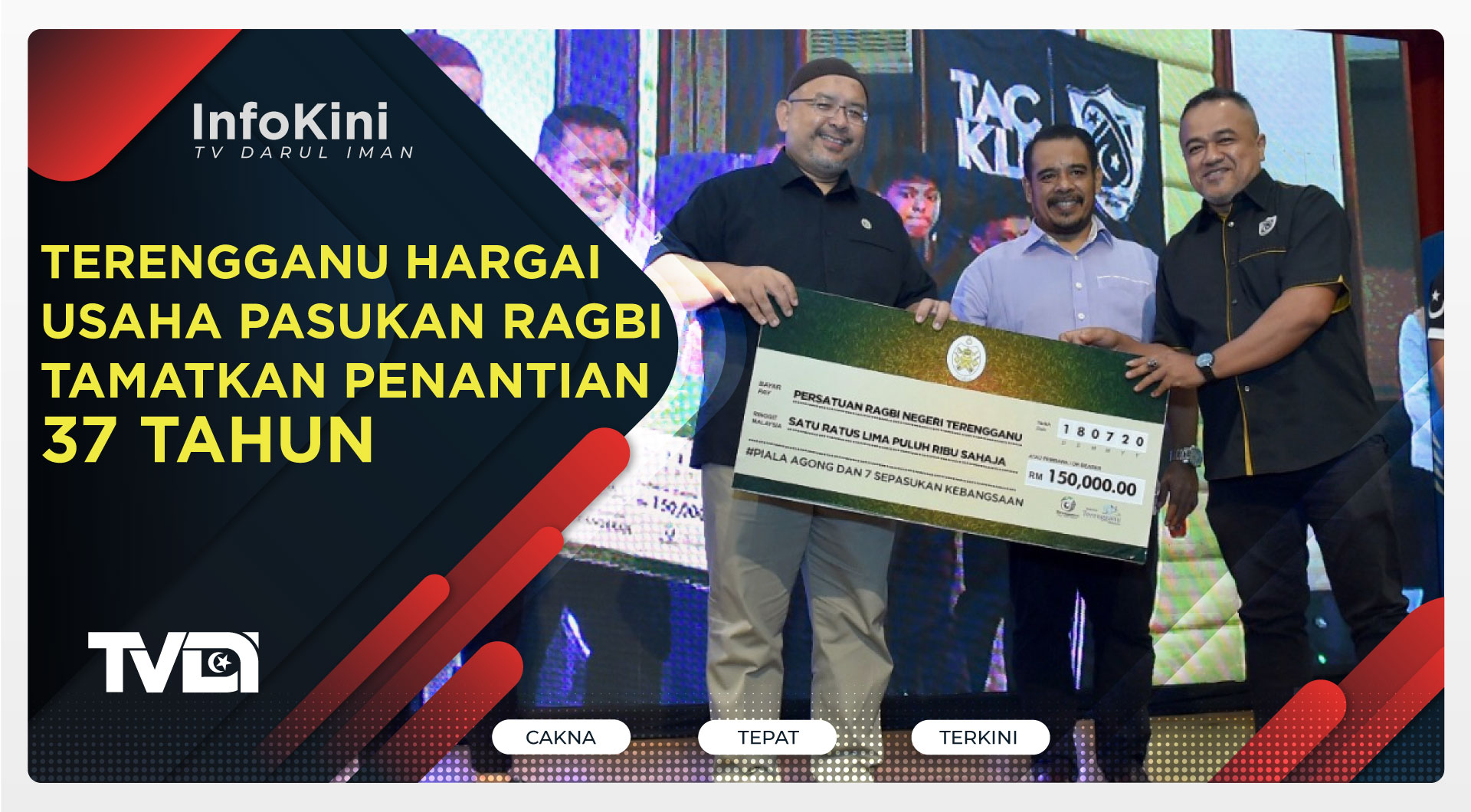 Terengganu Hargai Usaha Pasukan Ragbi Tamatkan Penantian 37 Tahun