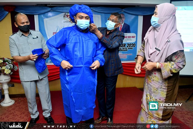 JPNIN Terengganu Agih 3,254 PPE