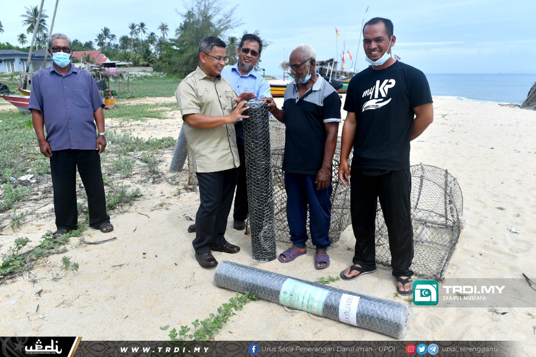 Kawat Bubu RM100 Ribu Diagih, Bantu Nelayan Pantai