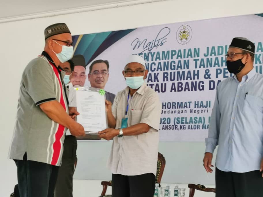 Tunai Janji Kembalikan Tanah RTB