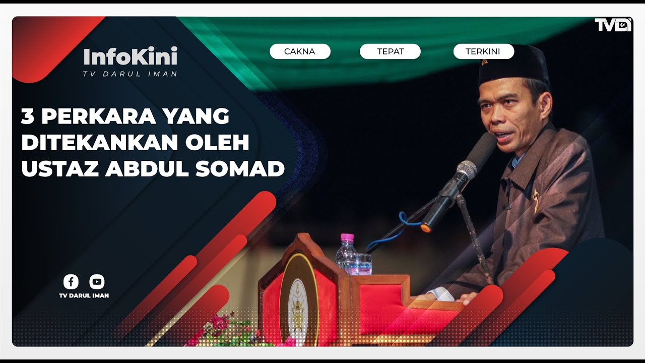 3 Taujihad Ustaz Abdul Somad Kepada Umat Islam