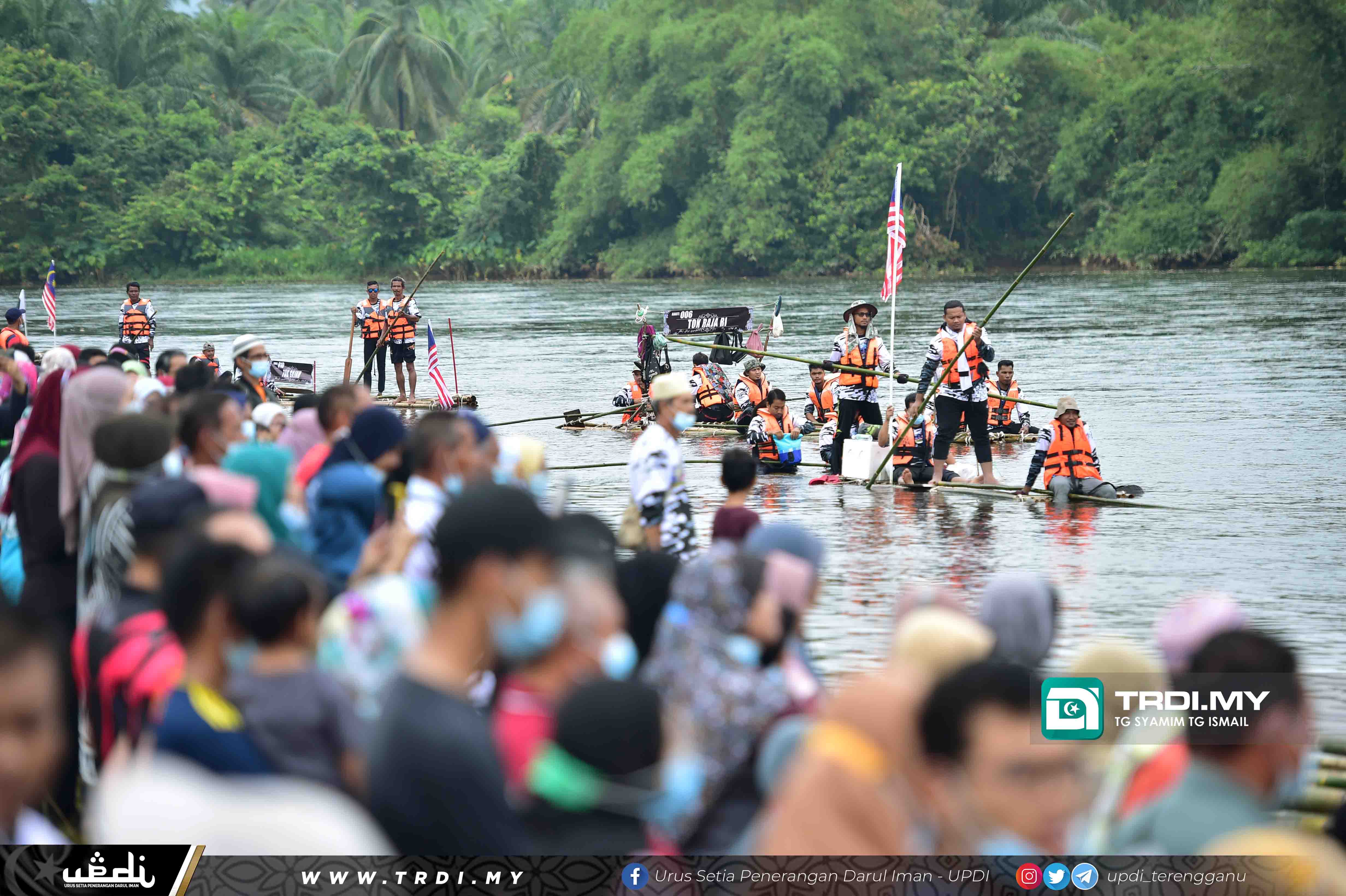 Jejak Pahlawan Berakit Menyusuri Sungai Terengganu.