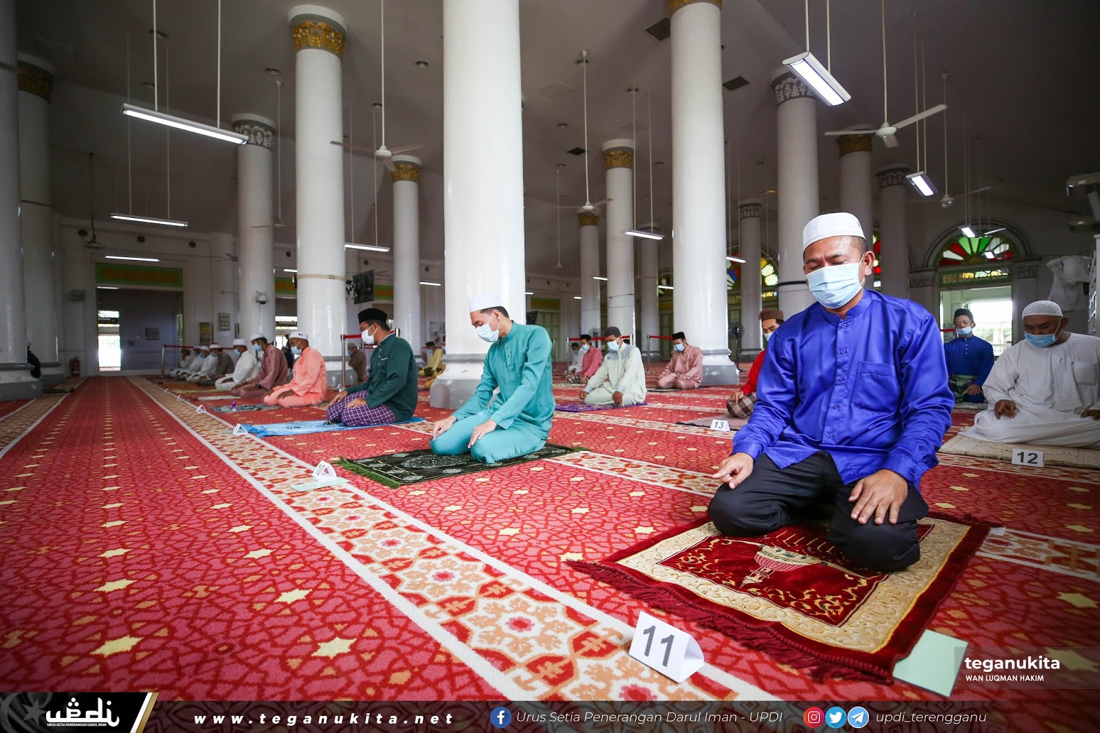 Terengganu Masih Tidak Benarkan Warga Asing Solat Jemaah Di Masjid, Surau