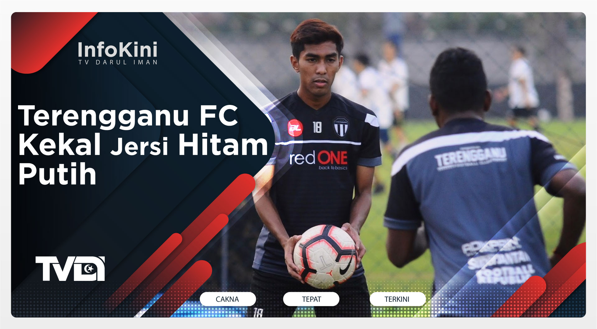 Terengganu FC Kekal Jersi Hitam Putih