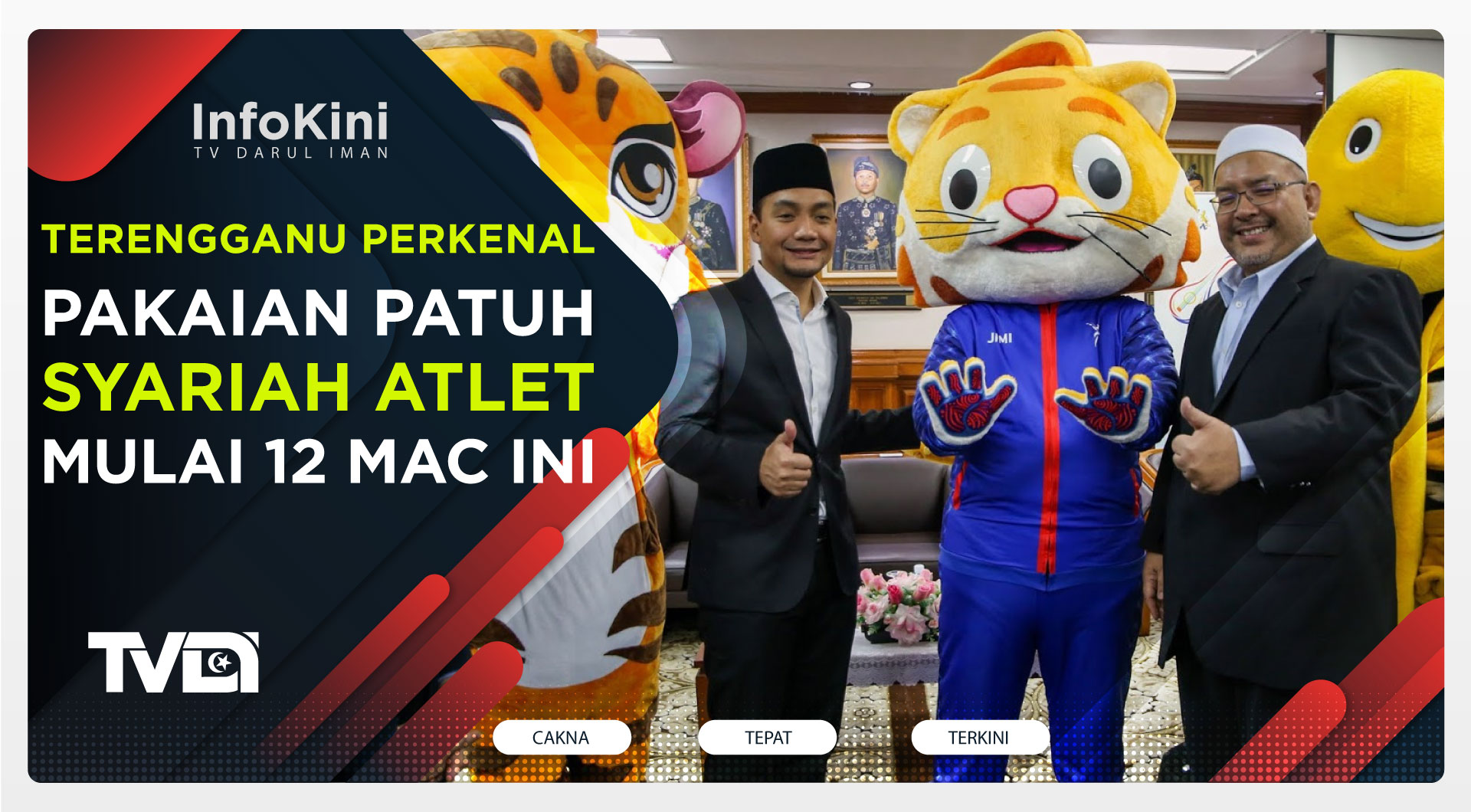 Terengganu Perkenal Pakaian Patuh Syariah Atlet Mulai 12 Mac Ini