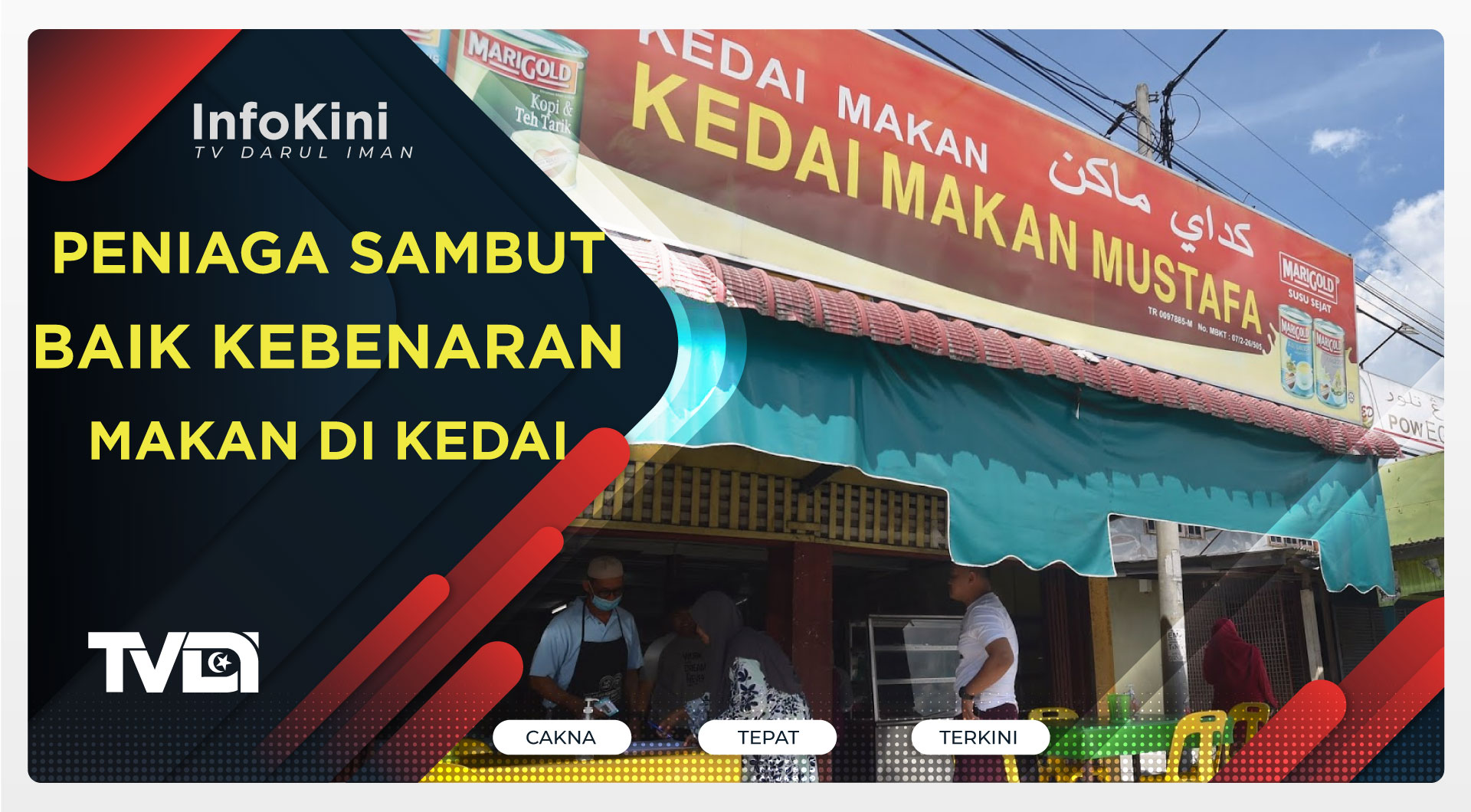 Peniaga Sambut Baik Kebenaran Makan Di Kedai