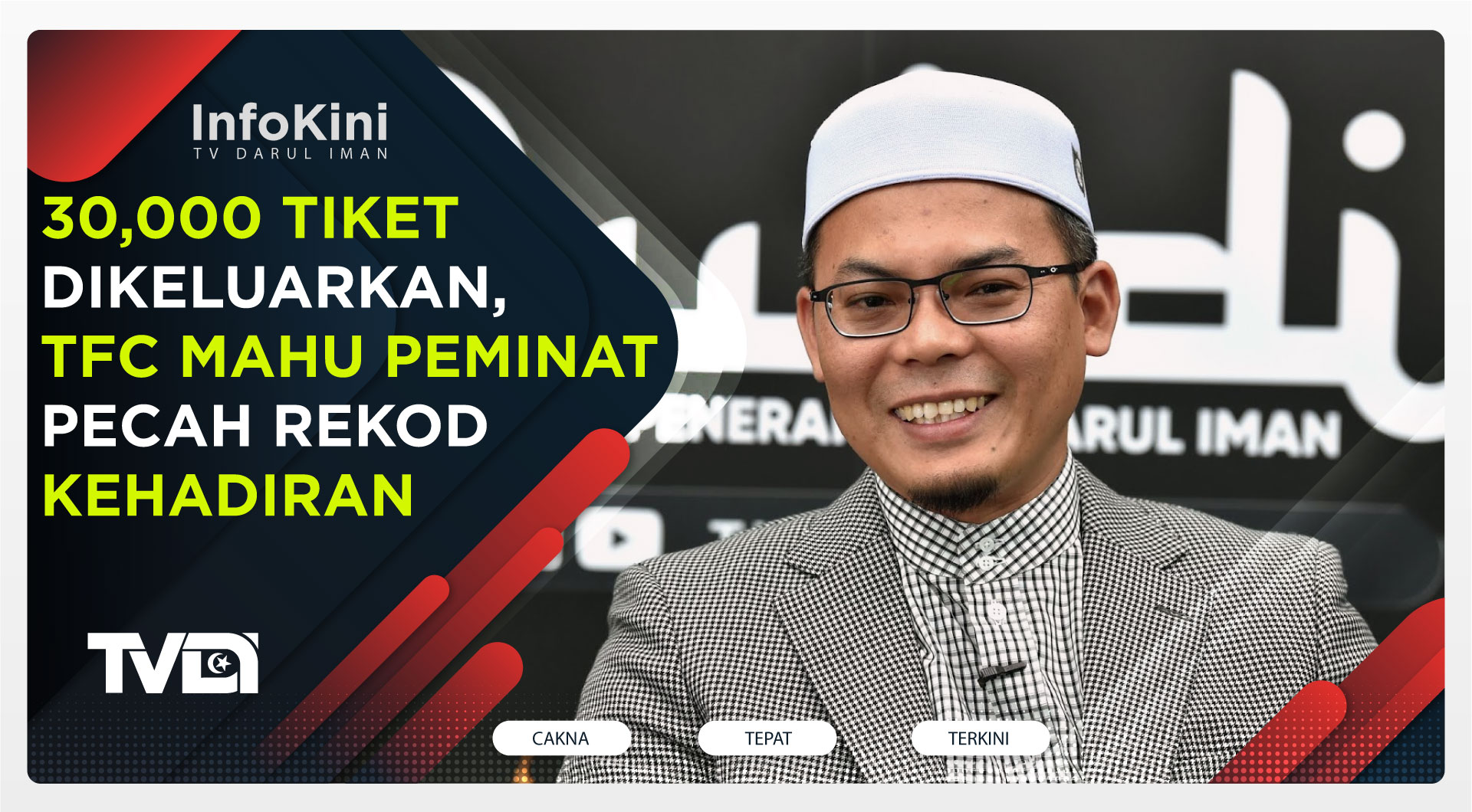 30,000 Tiket Dikeluarkan, TFC Mahu Peminat Pecah Rekod Kehadiran