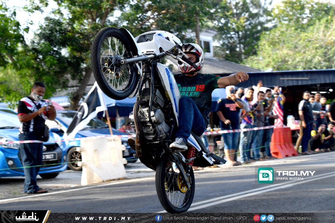 Aksi Gaban Gamatkan Himpunan Bermotor Kota Putera 2020