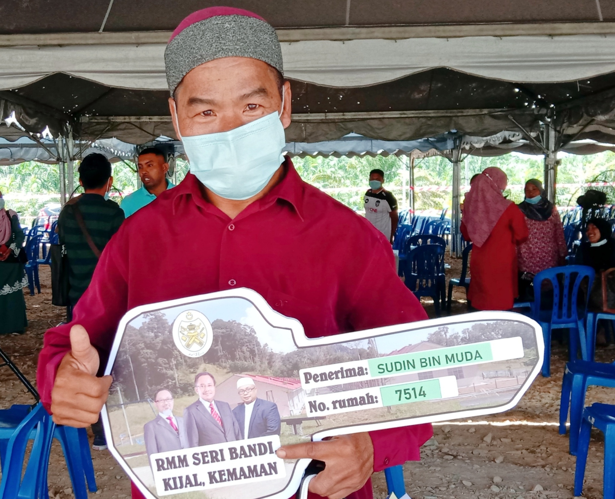 150 Penerima Rumah Mampu Milik Seri Bandi Gembira Dan Bersyukur