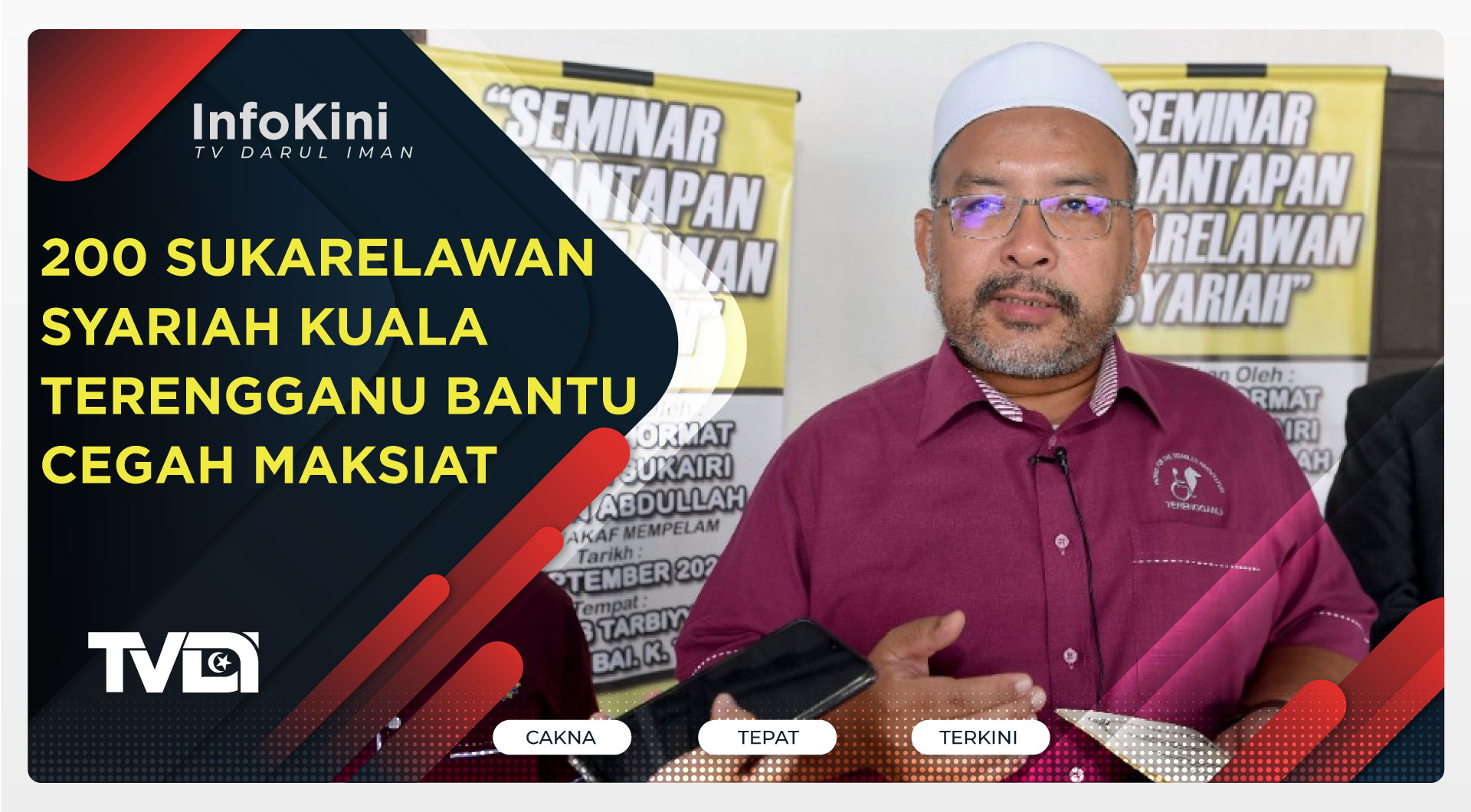 200 Sukarelawan Syariah Kuala Terengganu Bantu Cegah Maksiat