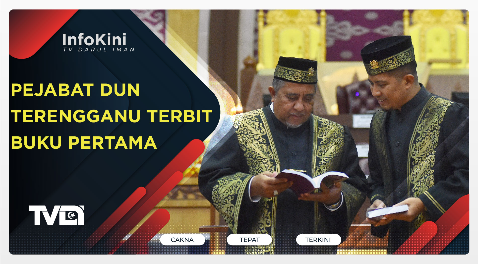 Pejabat DUN Terengganu Terbit Buku Pertama