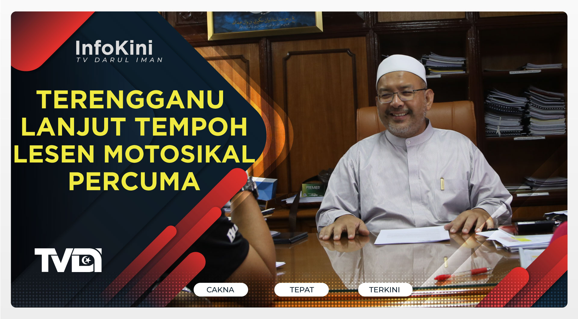 Terengganu Lanjut Tempoh Lesen Motosikal Percuma