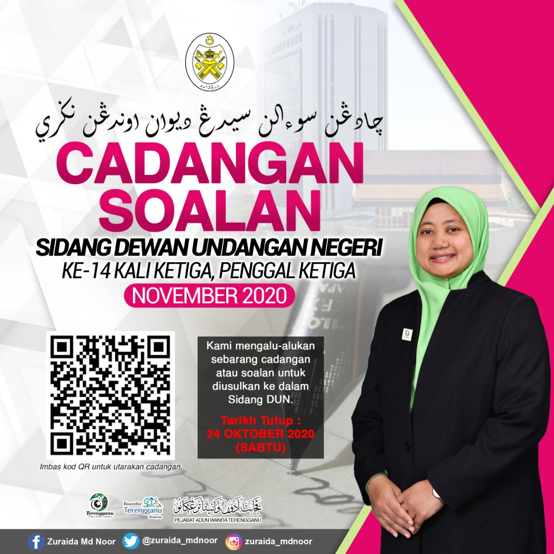 Rakyat Terengganu Dijemput Utarakan Cadangan