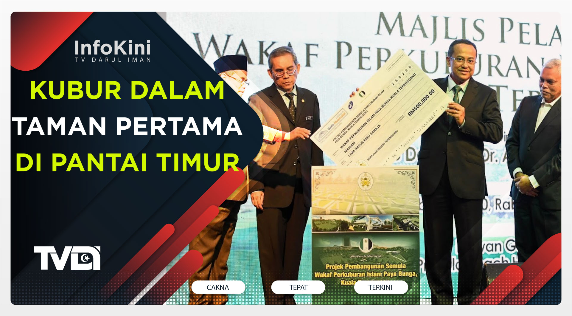 Kubur Dalam Taman Pertama Di Pantai Timur