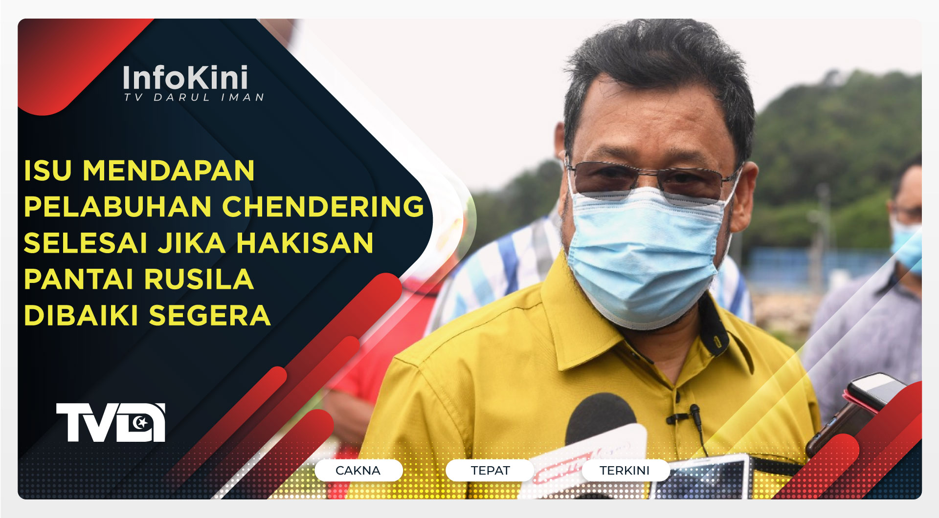 Isu Mendapan Pelabuhan Chendering Selesai Jika Hakisan Pantai Rusila Dibaiki Segera