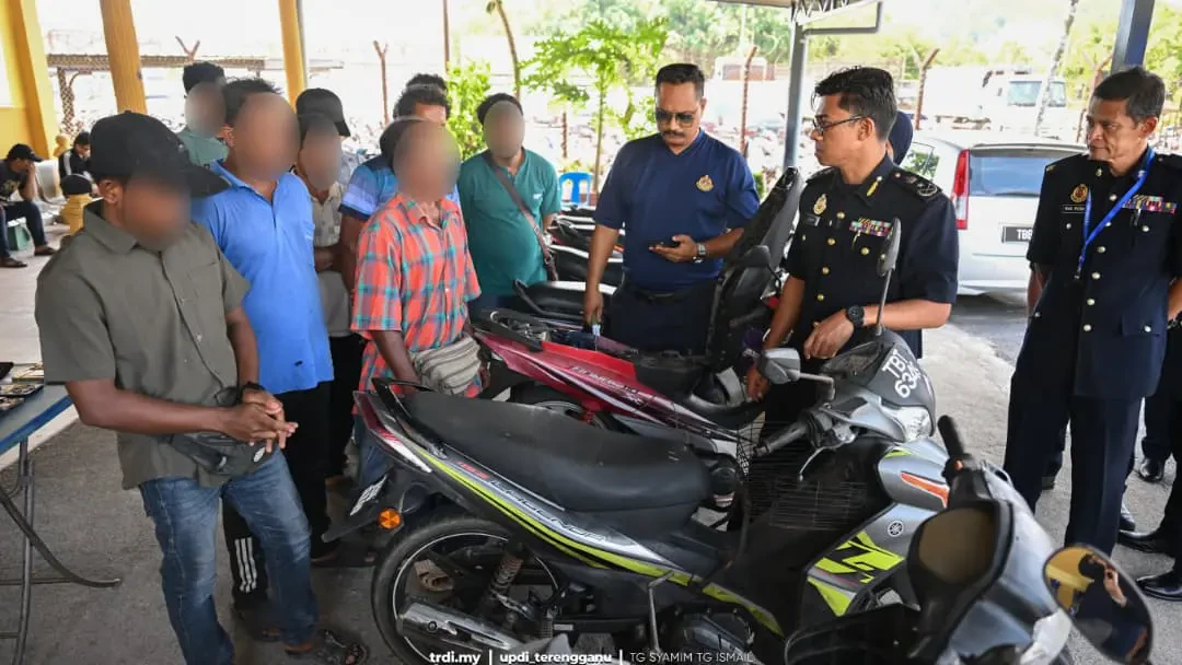 93 Warga Rohingya Disaman, JPJ Terengganu Sita 114 Kenderaan